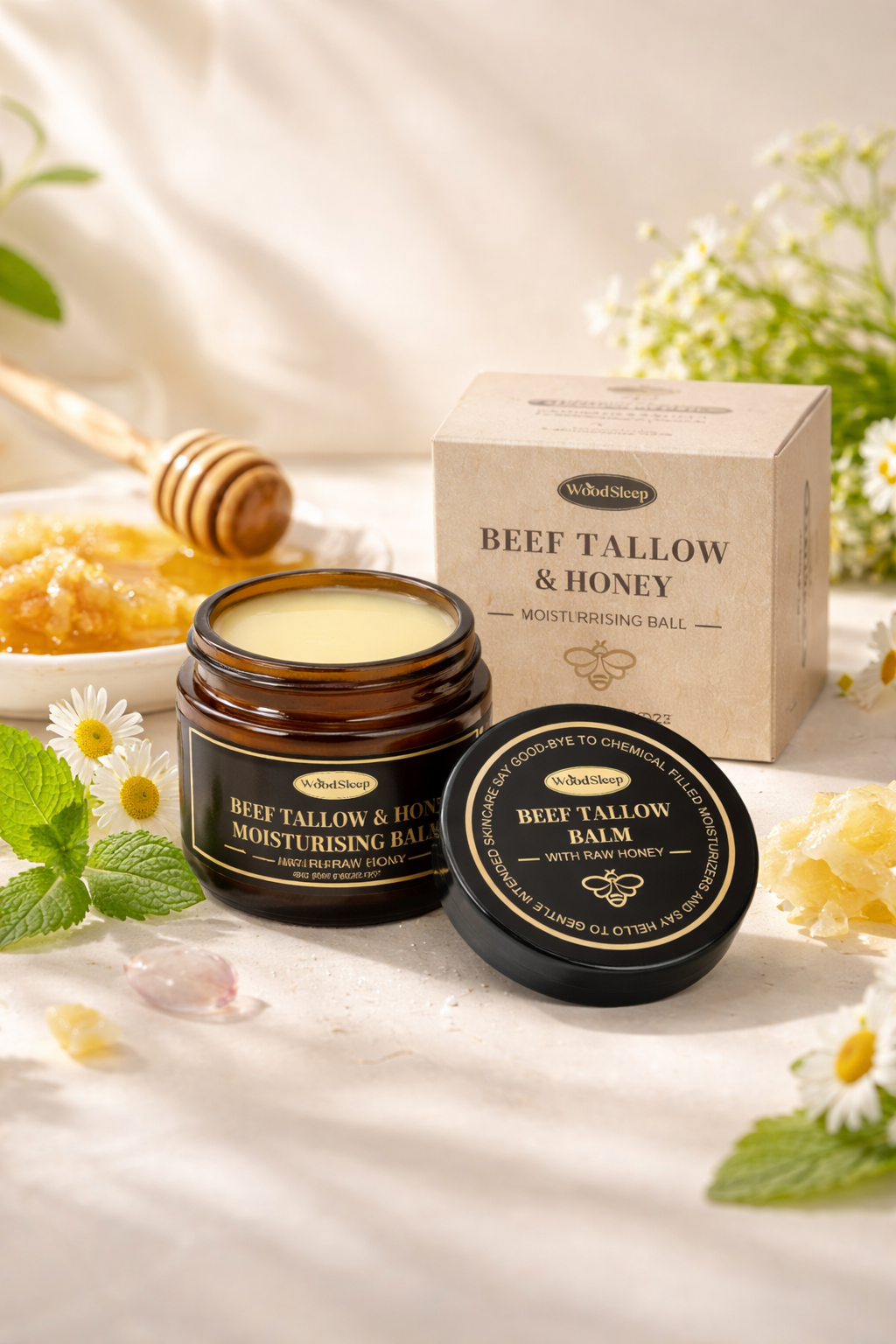 Beef Tallow & Honey  Balm