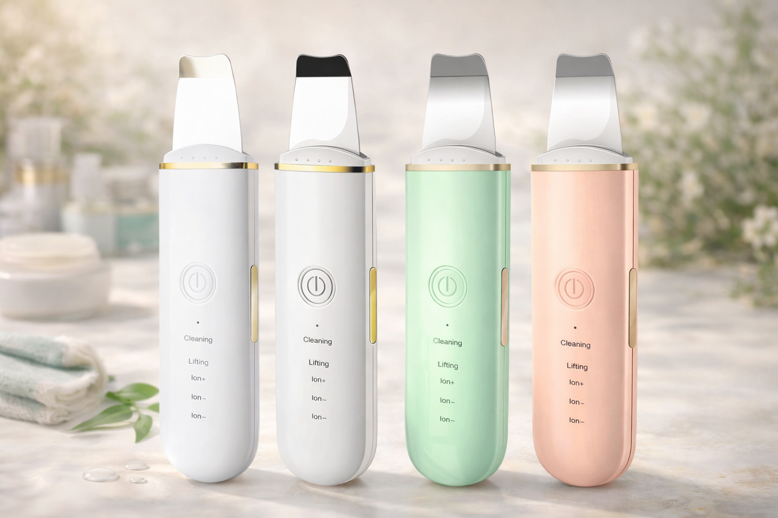 Ultrasonic Skin Scrubber & Deep Cleansing Device