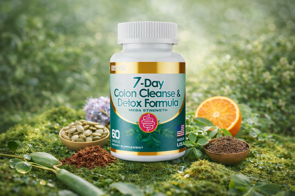 7-Day Colon Cleanse & Detox Formula Capsulese
