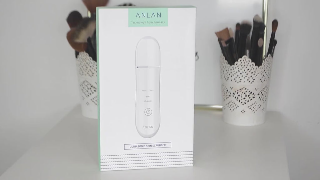 Ultrasonic Skin Scrubber & Deep Cleansing Device