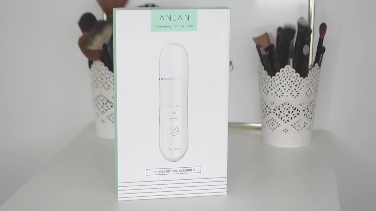 Ultrasonic Skin Scrubber & Deep Cleansing Device